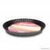 Pie Tart 11” Baking Pan Made of Non-Stick Black Aluminum for Home Kitchen and Catering - B01AX80M1K